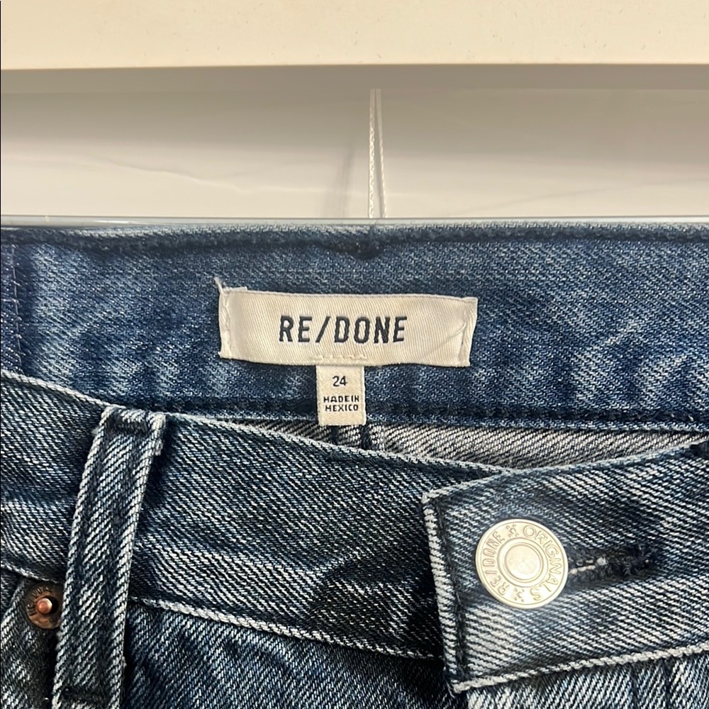 Re/Done Blue Jeans SIZE 24